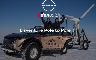 Pole to Pole : une aventure Nissan 100 % électrique ! ⚡